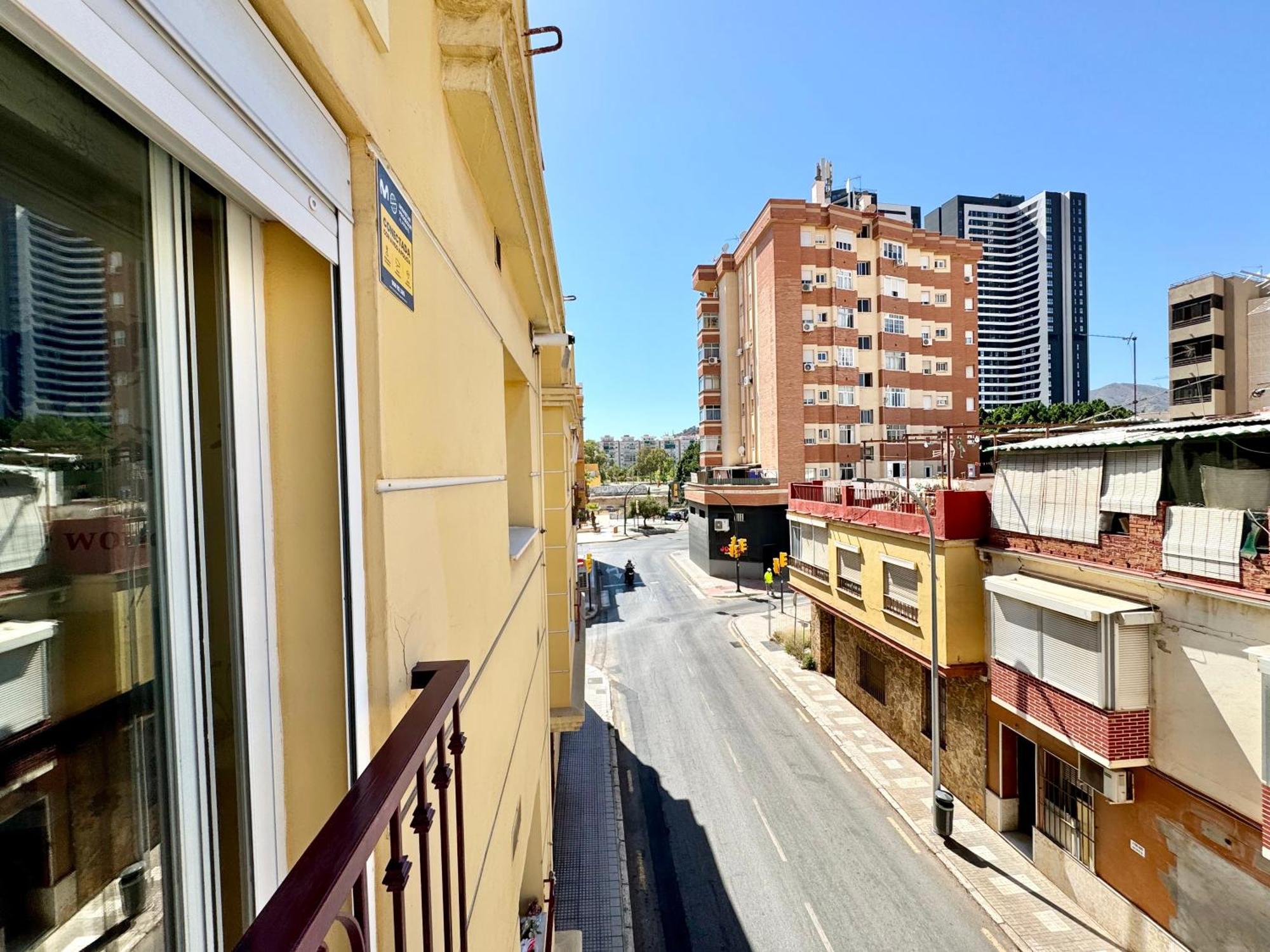 Lujoso Piso Centro Aparcamiento Privado, Terraza & Ac Appartement Málaga Buitenkant foto